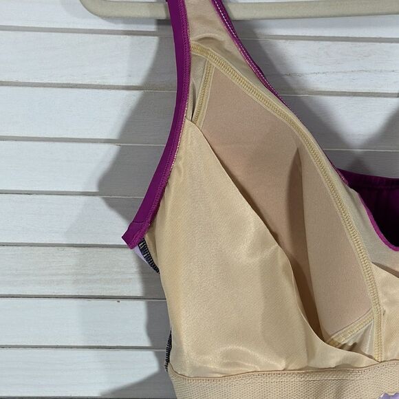 Lands End Slendersuit Size 18DD 18W Ombre NWOT - Picture 10 of 14